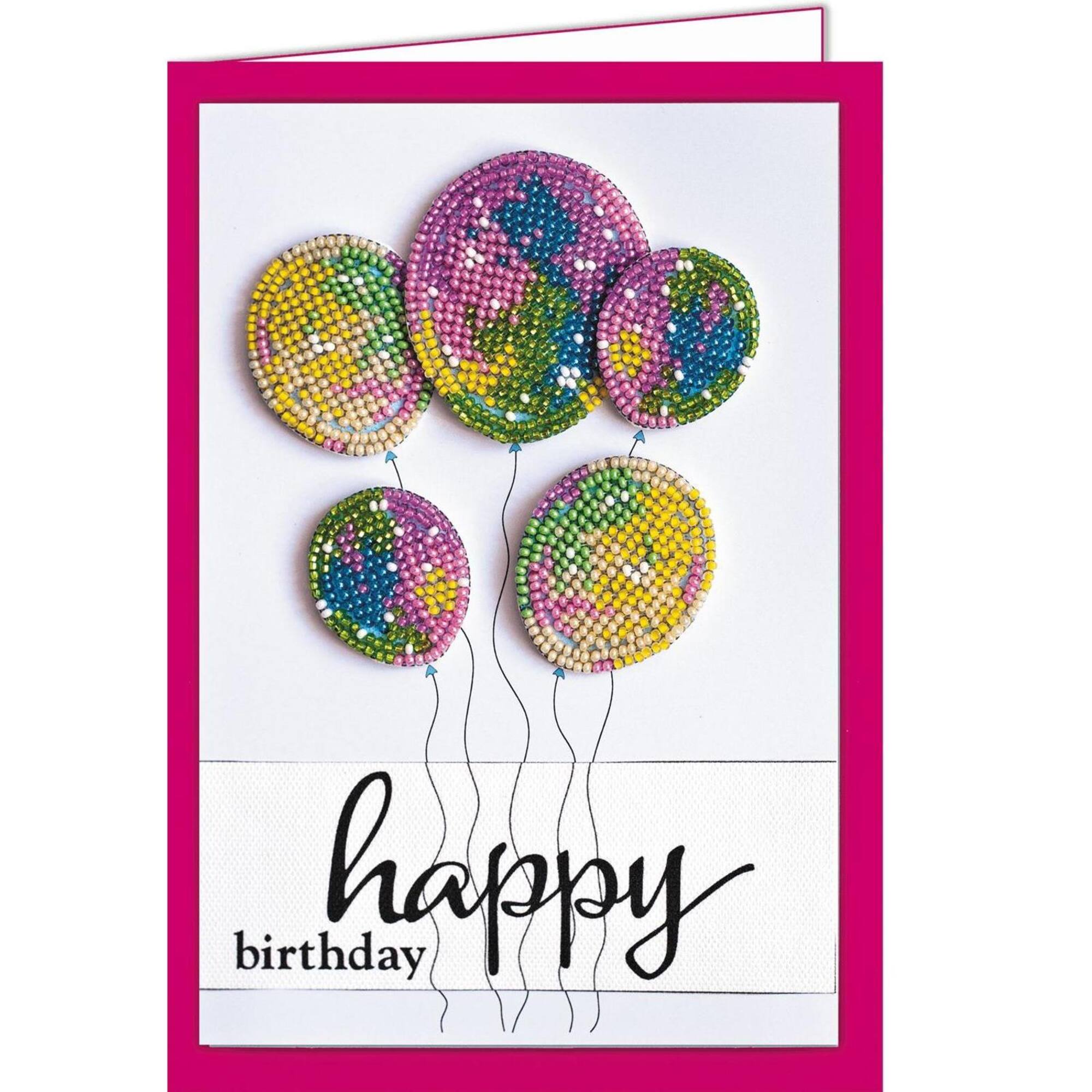 Abris Art Making Dreams Come True Postcard Cross Stitch Kit